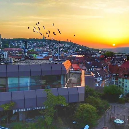 Zentrale Penthouse Mit Goldstadtblick Apartmán Pforzheim